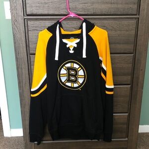 NHL Black and Gold Hockey Hoodie